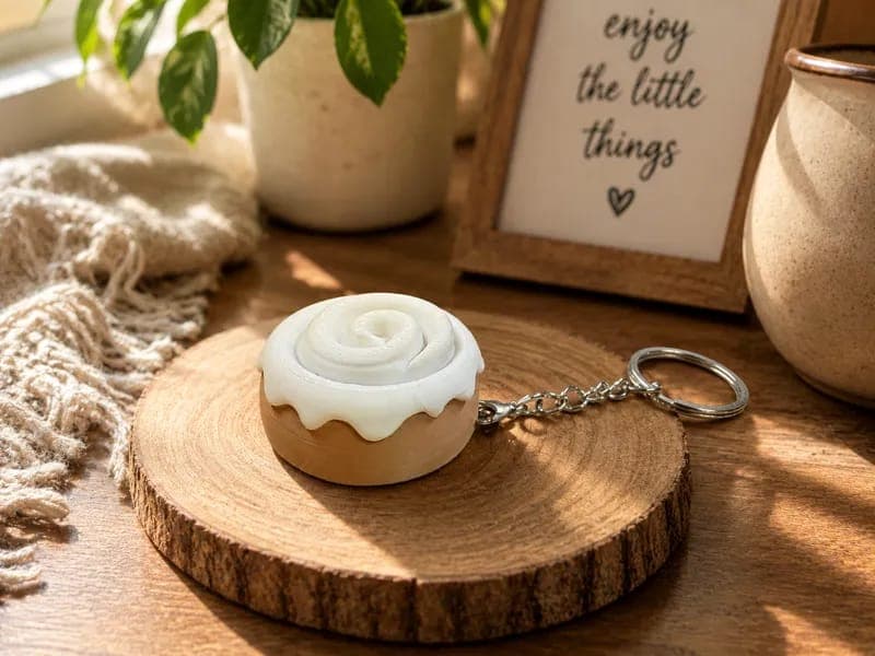Cinnamon Roll Charm