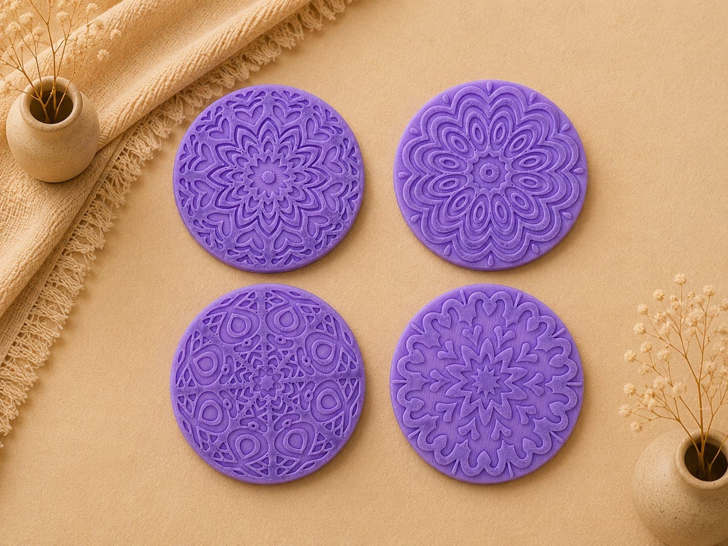 Mandala Texture Stamps