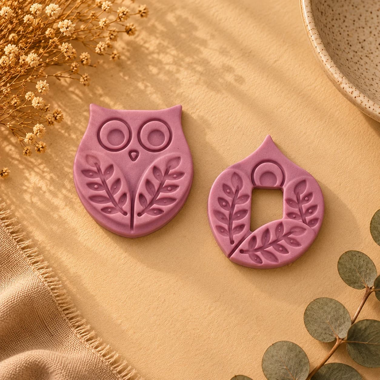 Owl Motif Stamp