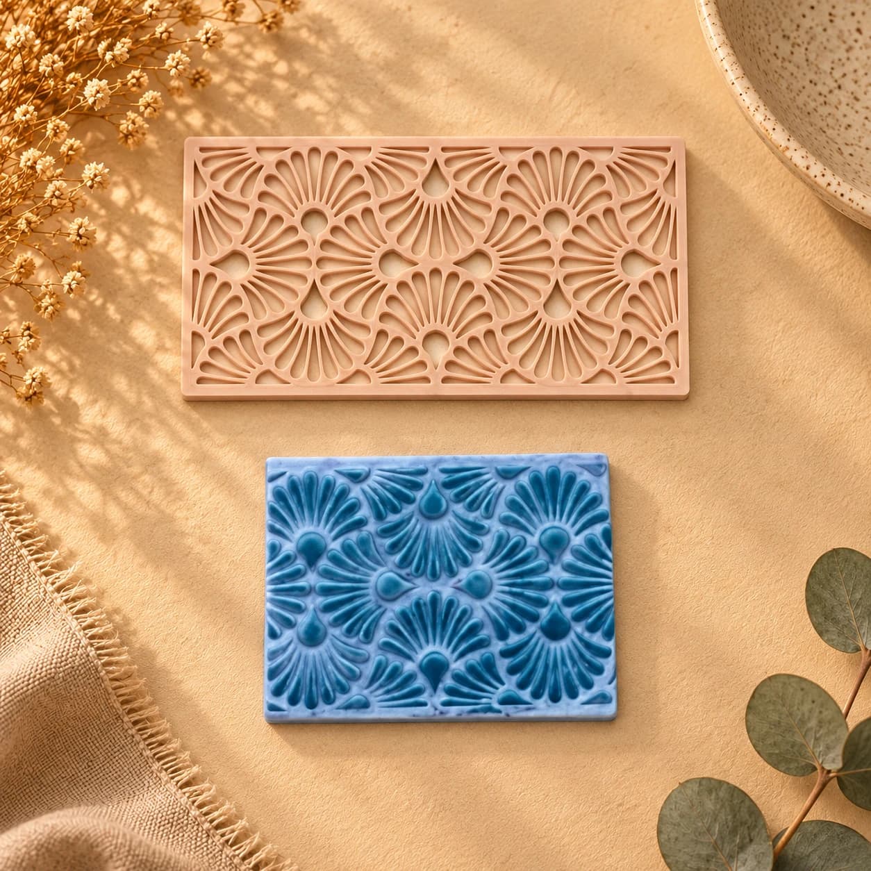 Floral Pattern Stamp