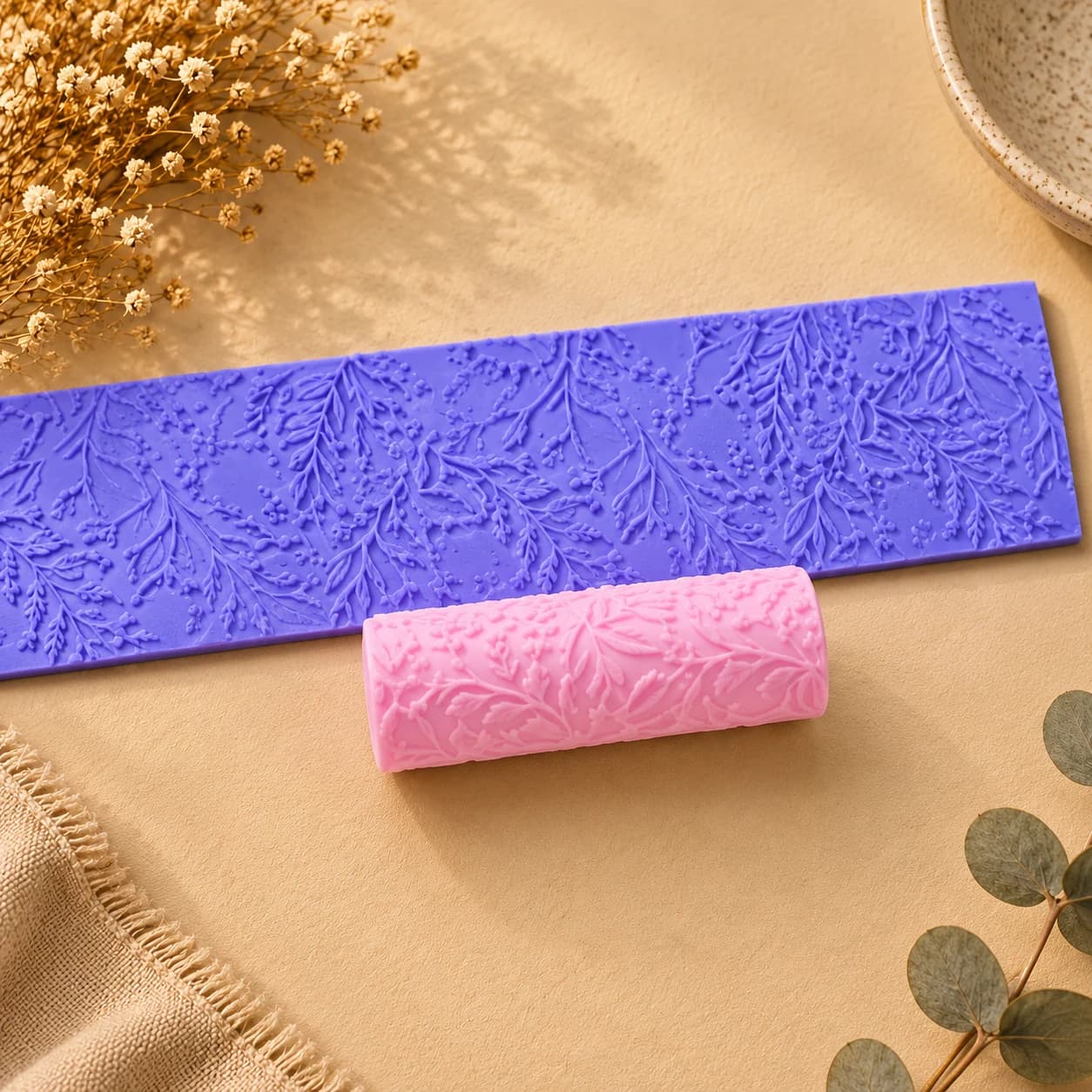 Maple Leaf Texture Roller