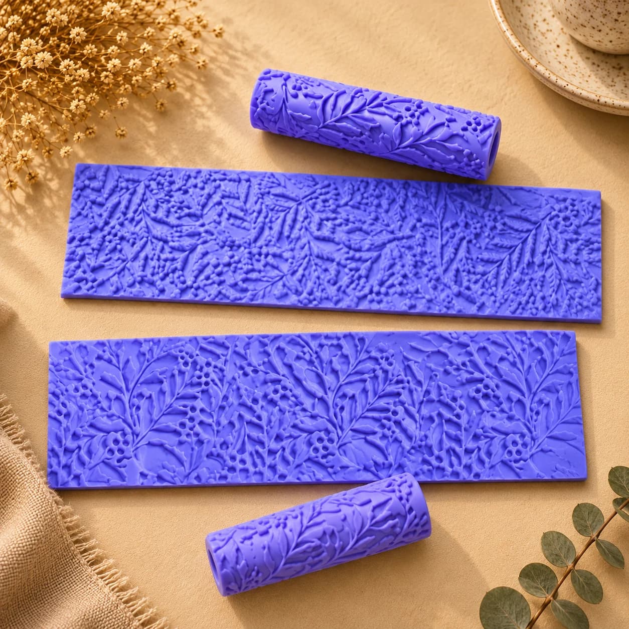 Fern Texture Roller Collection