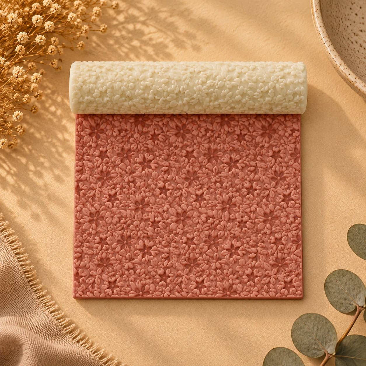 Flower Texture Roller A