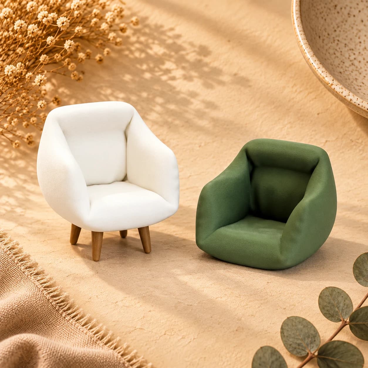 Miniature Armchairs